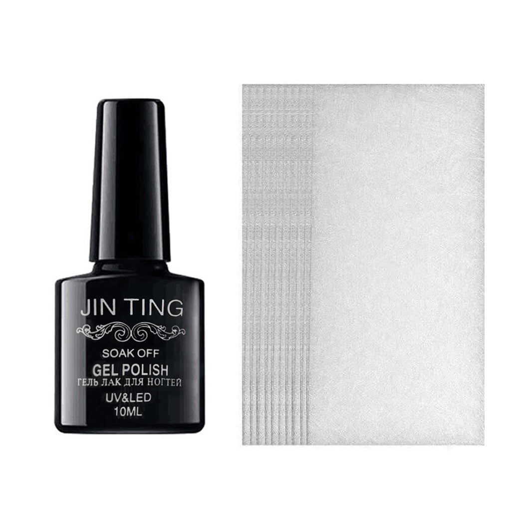 Jungdeepe Nail Care Fiberglass Silk Nails Wrap Stickers for Gel