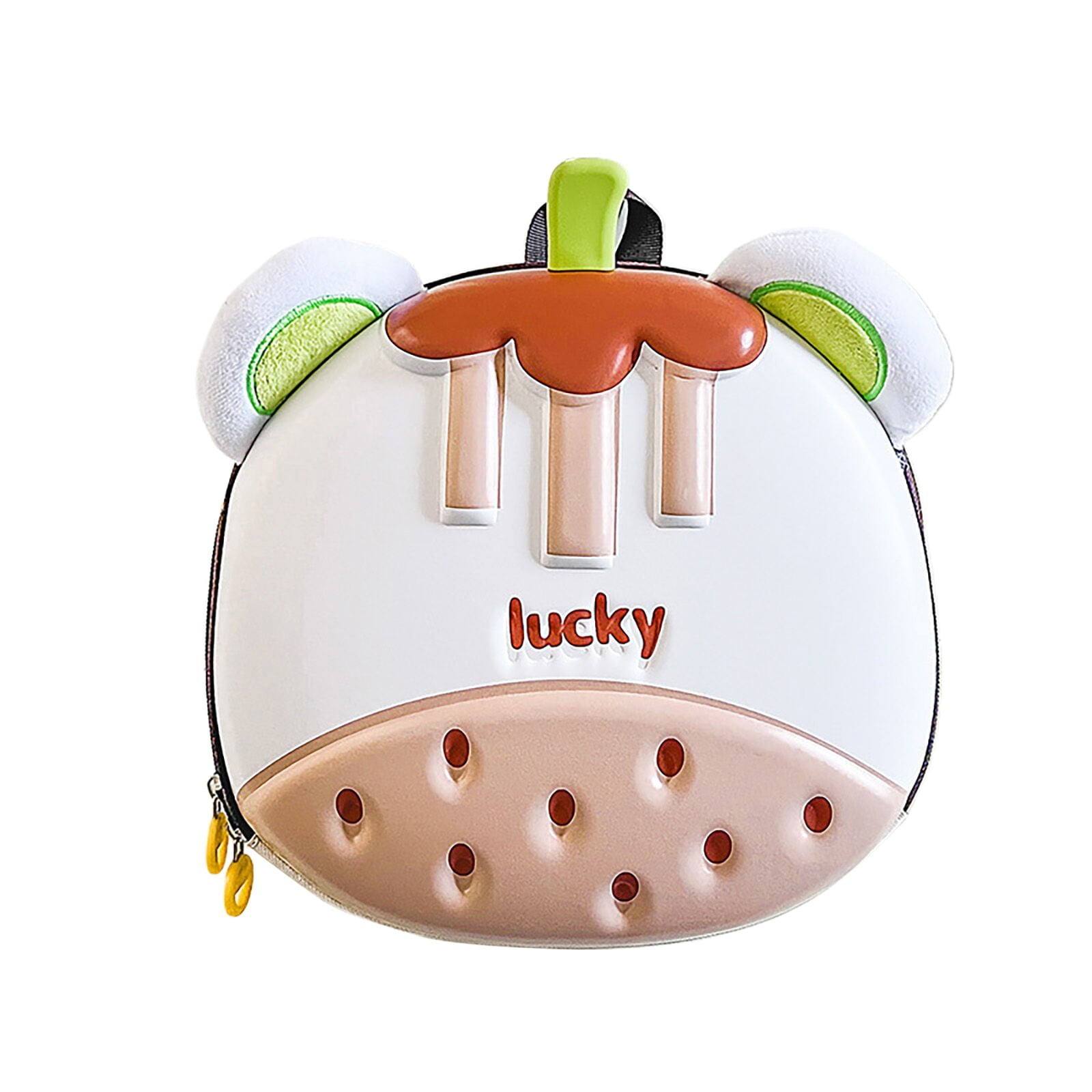 Jungdeepe New Kindergarten Backpack Cute Little Bunny Baby Eggshell