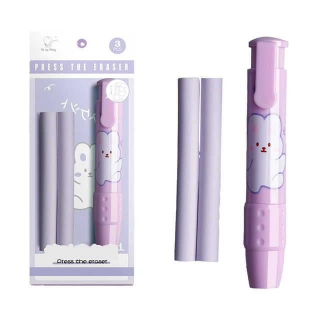 Jungdeepe Retractable Mechanical Erasers With Replacement Pencil