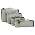 Jungdeepe Travel Compression Bag 4 Piece Shoe Bag Toiletry Bag Blogger