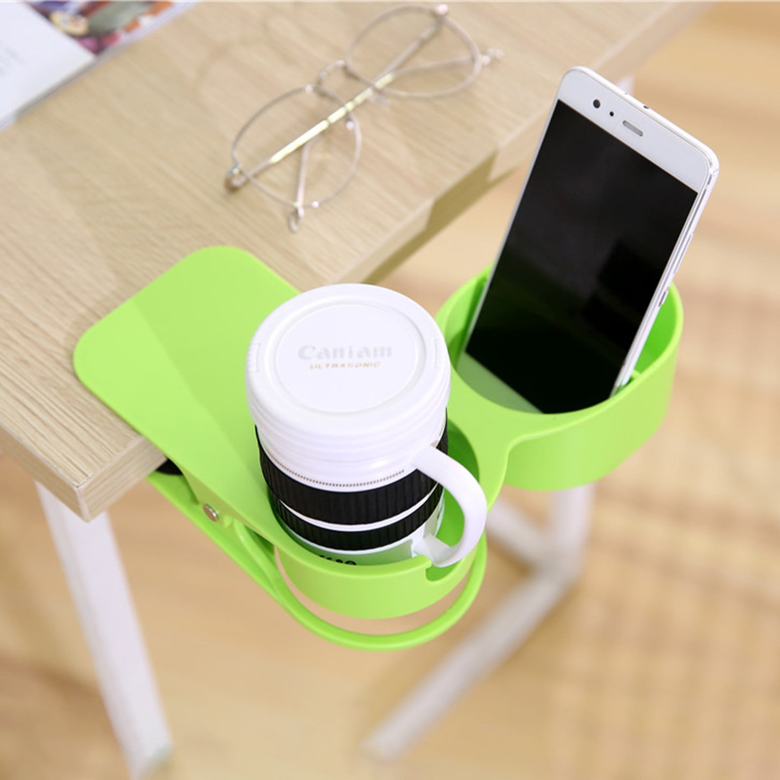 Jungdeepe Water Holder Clamp Cup Holder Clip Mug Holder Clamp Table