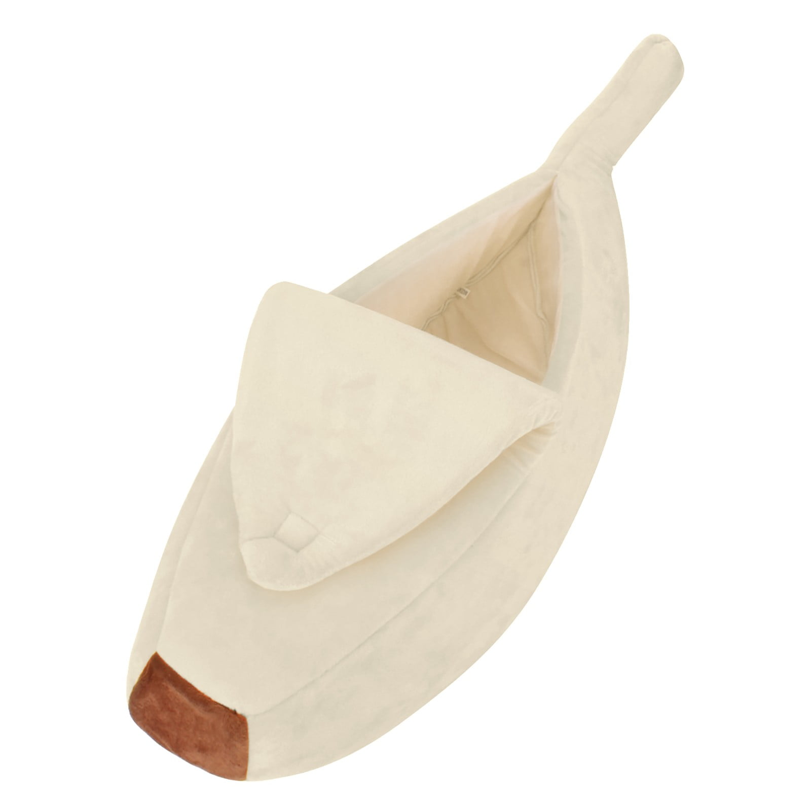 Jungdeepe Winter Warm Pet Kennel BananaShaped Pet Dog Kennel Enclosed Cat Kennel Hats for Dogs