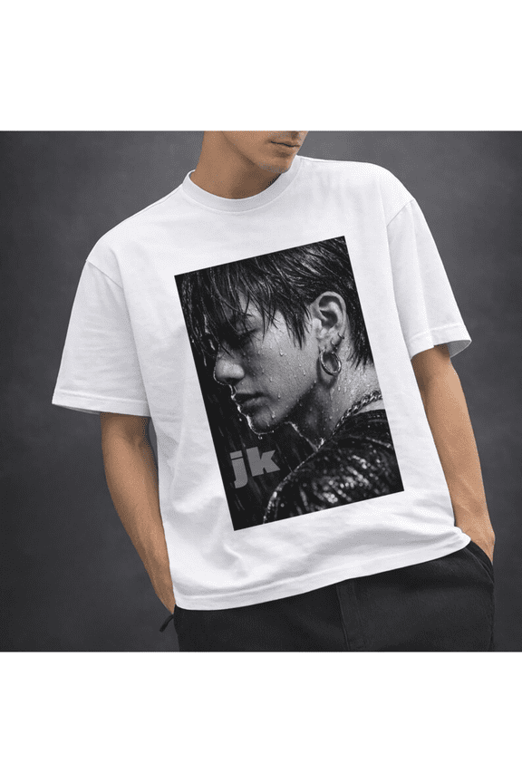 Jungkook BTSS Group Graphic T-Shirt, Kpop Idol Fan Art Unisex Tee, WE01