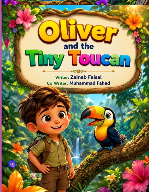 Jungle Animal Adventure Stories Olivier and the Tiny Toucan: A Heartwarming Story of Friendship, Courage, and Teamwork, Book 17, (Paperback)