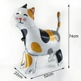 thumbnail image 1 of Jungle Animal Balloons Giant Animal Standable Foil Balloon Lion Tiger Giraffe Elephant Baby Shower Jungle Safari Party Supplies, 1 of 10