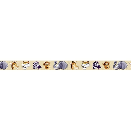 Jungle Animals Party Tape Party Accessory (1 count) (1/Pkg)