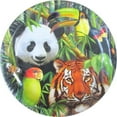 thumbnail image 1 of Jungle Animals 'Wild Animals' Large Paper Plates (8ct), 1 of 1