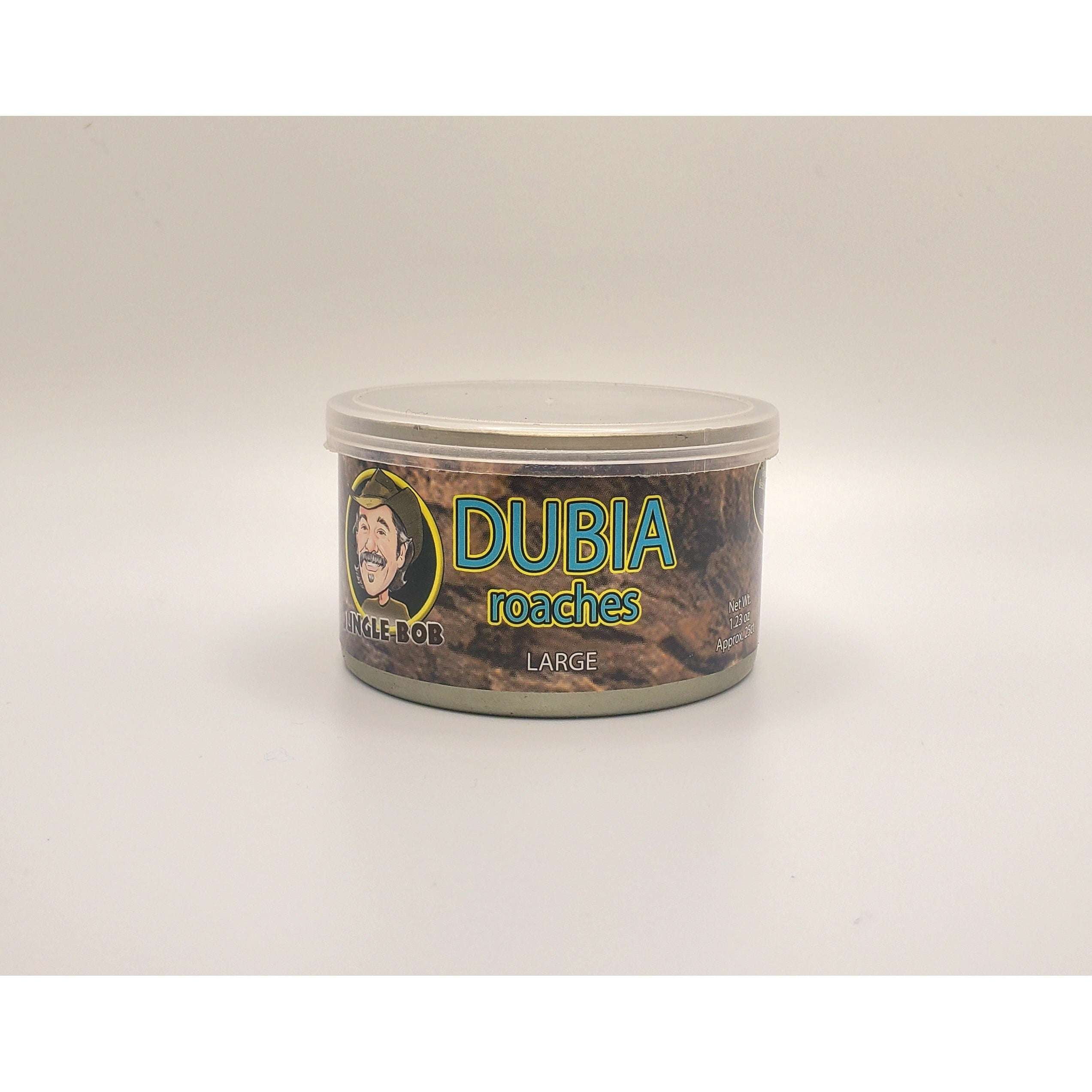Jungle Bob Canned Dubia Roaches Preserved Feeder Insect Food for
