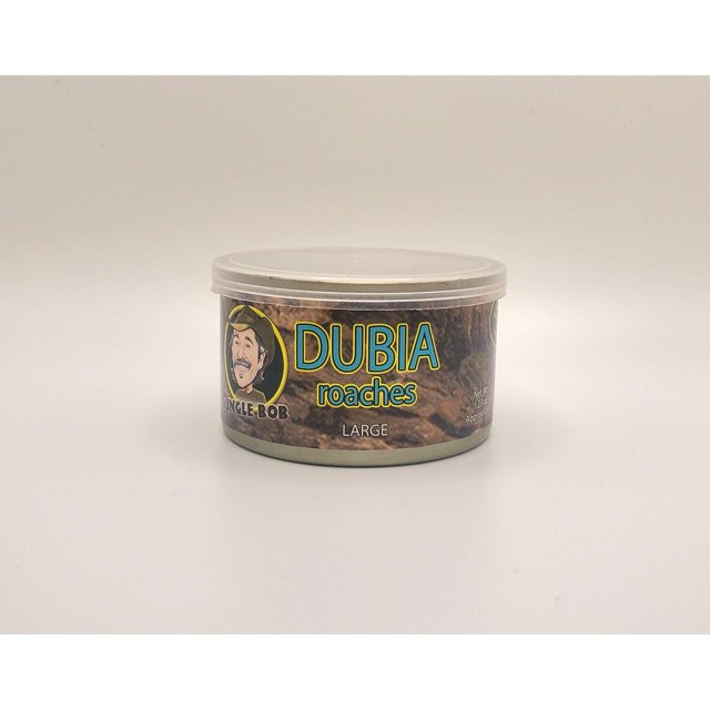 Jungle Bob Canned Dubia Roaches Preserved Feeder Insect Food for
