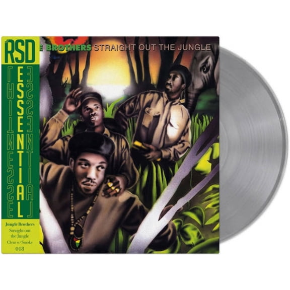 Jungle Brothers Straight Out The Jungle LP clear smoke vinyl