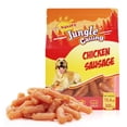 thumbnail image 1 of Jungle Calling Chicken Sausage Dog Treats Chicken Jerky Training Treats, Slow Roasted Snacks for Medium and Large Dogs Chewy Treats, 1 of 10