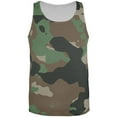 thumbnail image 1 of Jungle Camo All Over Adult Tank Top - Medium, 1 of 2