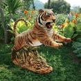 thumbnail image 1 of Jungle Cat Leaping Bengal Tiger Statue, 1 of 1