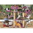 thumbnail image 1 of Cobble Hill 500 Piece Puzzle - Jungle Cats - Sample Poster Included, 1 of 5