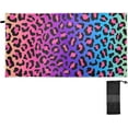 thumbnail image 1 of Jungle Colorful Leopard Beach Towel 30" x 60", Quick Dry Bath Towel Super Absorbent Lightweight Travel Towel for Beach Yoga Swim Sport Camping Holiday, 1 of 7