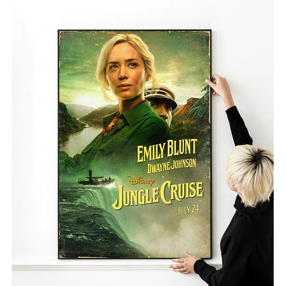Jungle Cruise Adventure Movie Poster High Quality Print Photo Wall Art Canvas Cloth Multi size