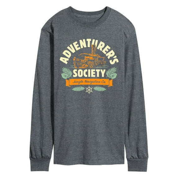 Jungle Cruise - Adventurer's Society - Men's Long Sleeve T-Shirt
