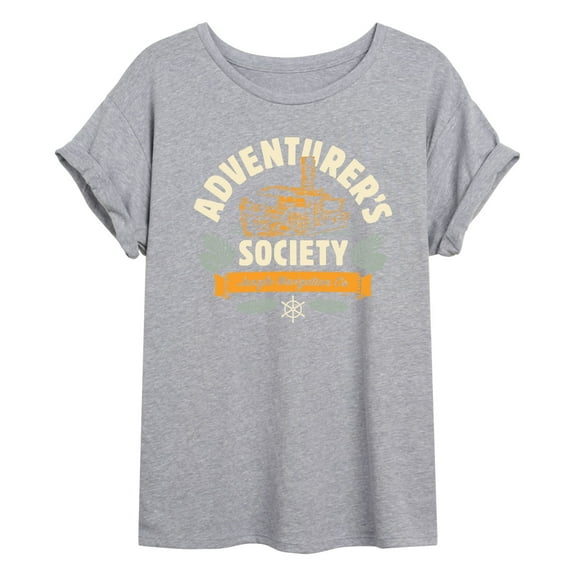 Jungle Cruise - Adventurers Society - Juniors Ideal Flowy Muscle T-Shirt