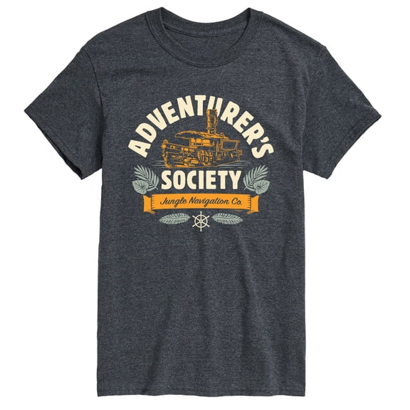 Jungle Cruise - Adventurers Society - Men's Short Sleeve Graphic T-Shirt