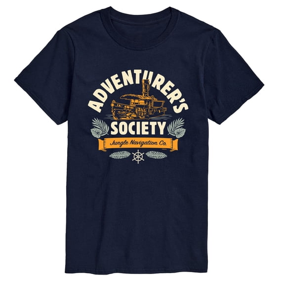 Jungle Cruise - Adventurers Society - Men's Short Sleeve Graphic T-Shirt