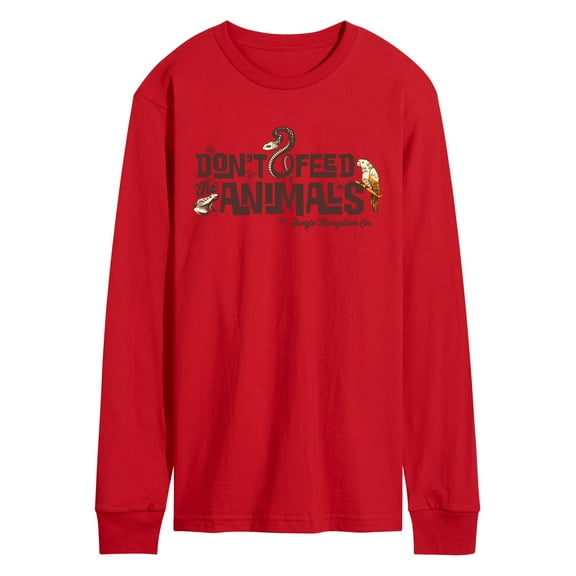 Jungle Cruise - Don't Feed The Animals - Men's Long Sleeve T-Shirt
