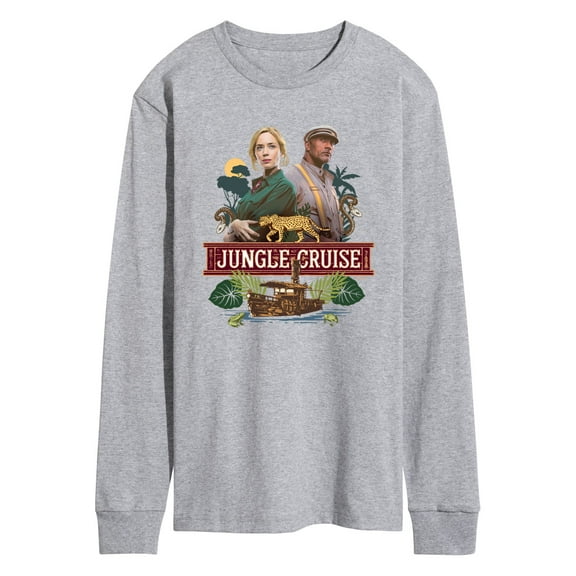 Jungle Cruise - Jungle Cruise Cast - Men's Long Sleeve T-Shirt