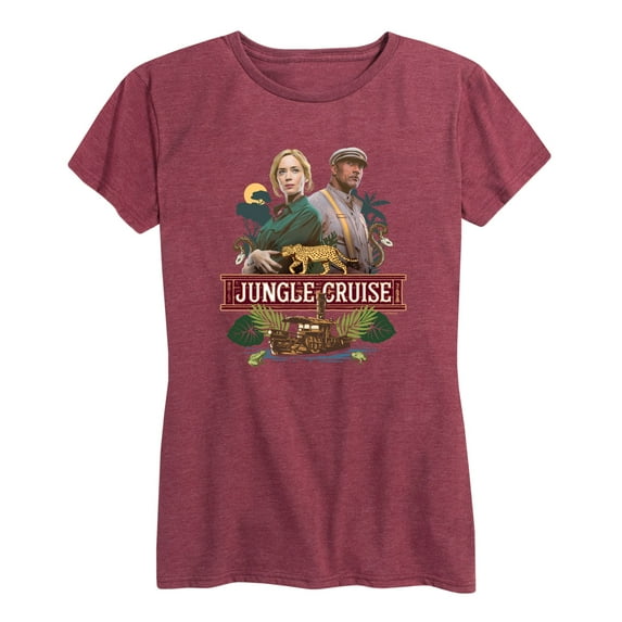 Jungle Cruise - Jungle Cruise Cast - Women's Short Sleeve Graphic T-Shirt