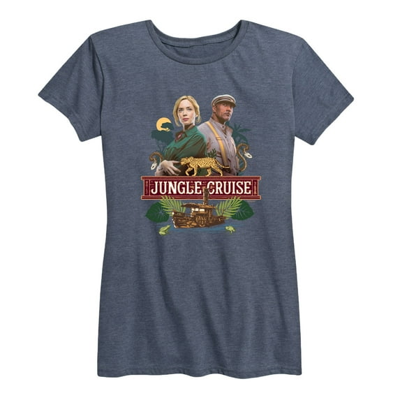Jungle Cruise - Jungle Cruise Cast - Women's Short Sleeve Graphic T-Shirt