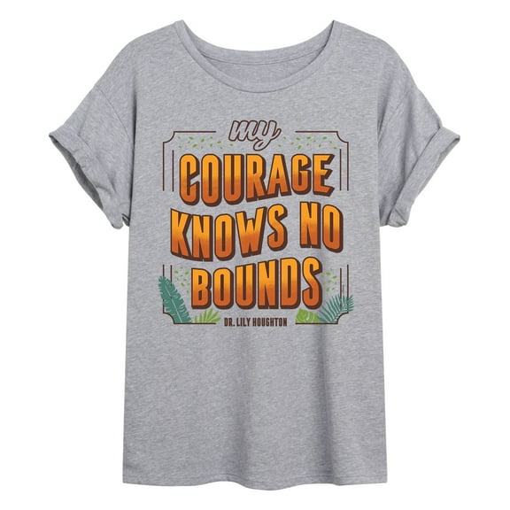 Jungle Cruise - My Courage Knows No Bounds - Women's Oversized T-Shirt