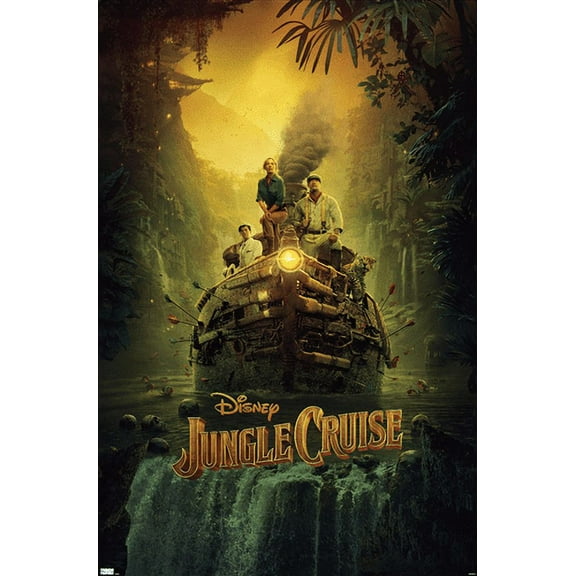 Jungle Cruise - Teaser Wall Poster, 22.375" x 34"