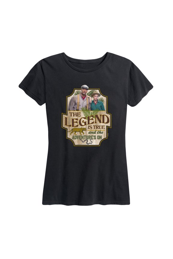 - The Legend Is True - Women's Short Sleeve Graphic T-Shirt