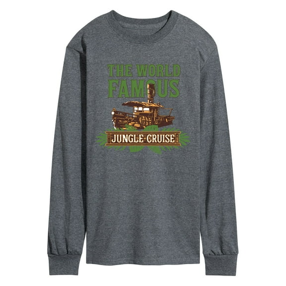 Jungle Cruise - The World Famous Jungle Cruise - Men's Long Sleeve T-Shirt