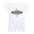 thumbnail image 1 of Jungle Cruise - The World Famous Jungle Cruise - Women's Short Sleeve Graphic T-Shirt, 1 of 4