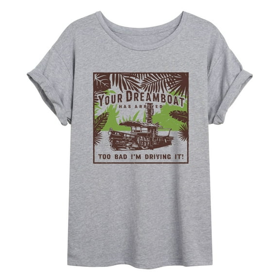 Jungle Cruise - Your Dreamboat Has Arrived - Juniors Ideal Flowy Muscle T-Shirt