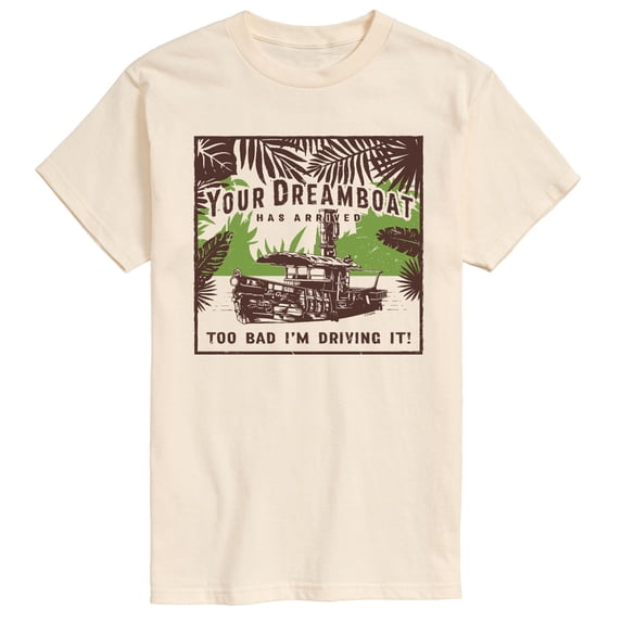 Jungle Cruise - Your Dreamboat Has Arrived - Men's Short Sleeve Graphic T-Shirt