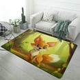 thumbnail image 1 of Jungle Fox Cartoon Pattern Carpet Style Living Room Bedroom Rug Modern 3d Entry Door Mats Household, 1 of 8