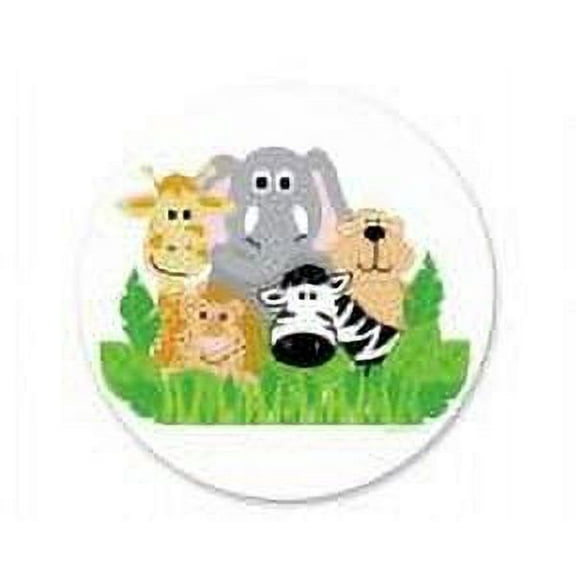 Jungle Friends -1/4 (Quarter Sheet) Edible Photo Image Cake Topper