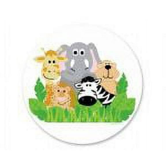 Jungle Friends Extra Large Edible Photo Image Cake Topper