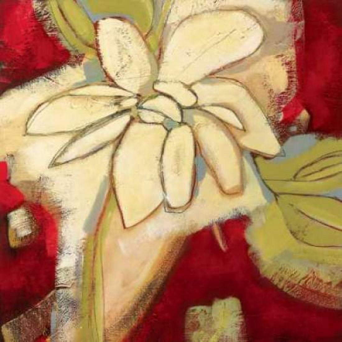 Jungle Gardenia I Canvas Art - Susan Davies (24 x 24)
