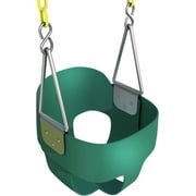 Jungle Gym Kingdom Toddler Swing - Fully Assembled - Green