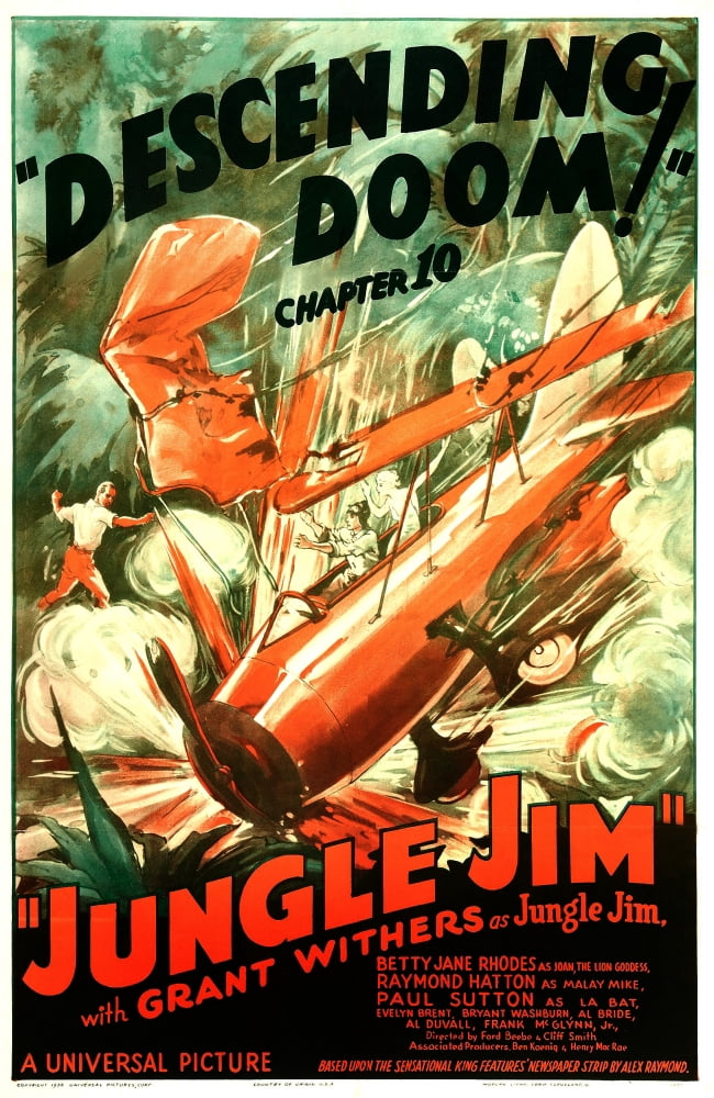 Jungle Jim U Canvas Art - (11 x 17)