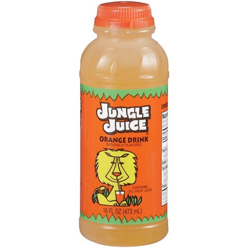 Jungle Juice Orange Drink, 16 Fl. Oz.