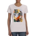 thumbnail image 1 of Jungle Jumble Collection. B T-Shirt Women -Victoria Borges Designs, Female x-Large, 1 of 4