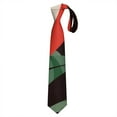 thumbnail image 1 of Jungle Leaves Tie & Floral Tie Design: Colorful Exotic Tie, Versatile for All Occasions, 1 of 6
