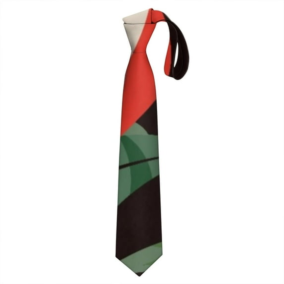 Jungle Leaves Tie & Floral Tie Design: Colorful Exotic Tie, Versatile for All Occasions