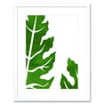 thumbnail image 1 of Jungle Leaves Watercolour Artwork Framed Wall Art Print 9X7 Inch, 1 of 5