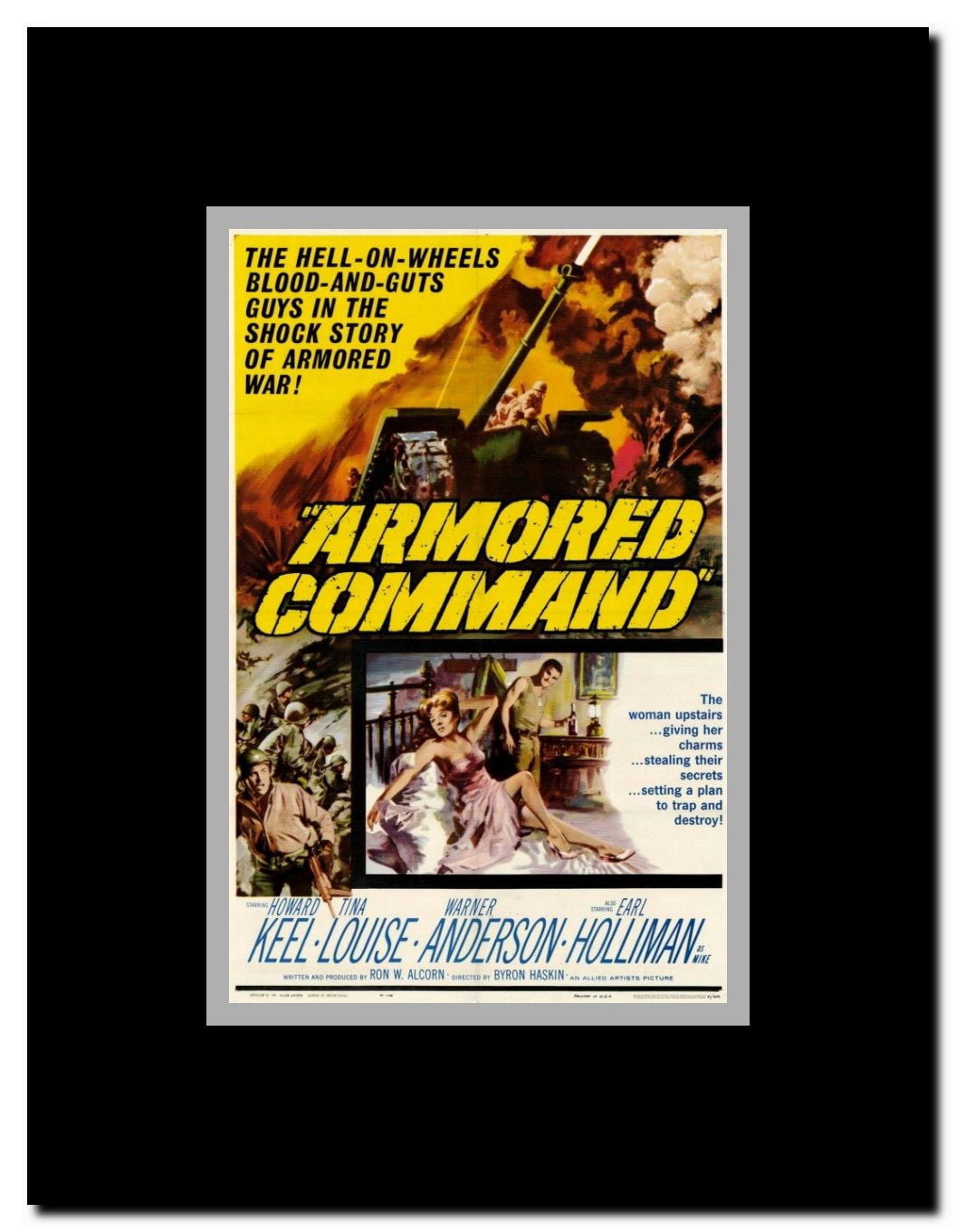 Jungle Manhunt Framed Movie Poster