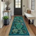 thumbnail image 1 of Jungle Print 5x7 Area Rugs,Washable Area Rugs for Living Room,Ultra-Thin Non-Slip Modern Rug,Stain Resistant Rug Carpet for Playroom Nursery Dining Room, 1 of 6
