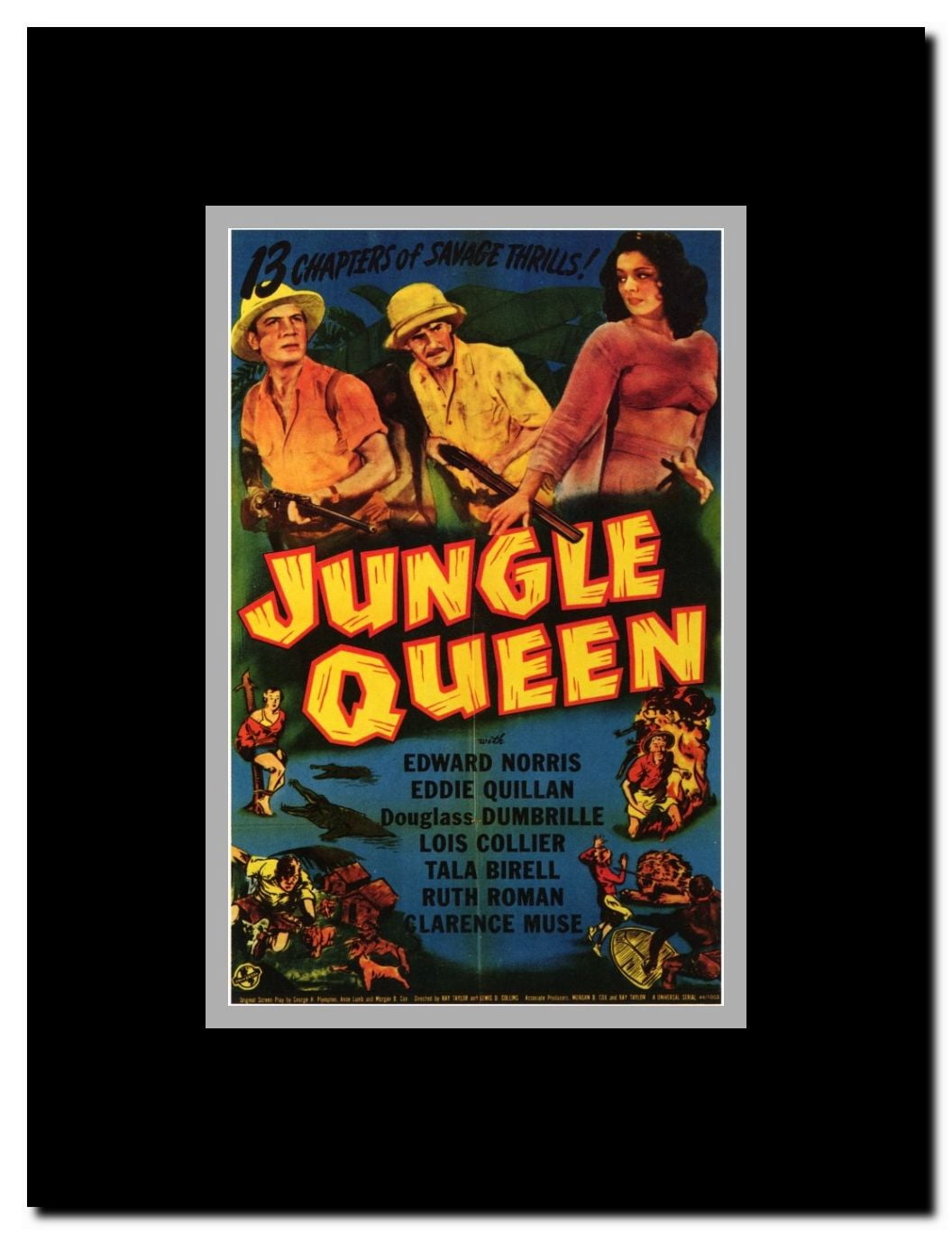 Jungle Queen Framed Movie Poster