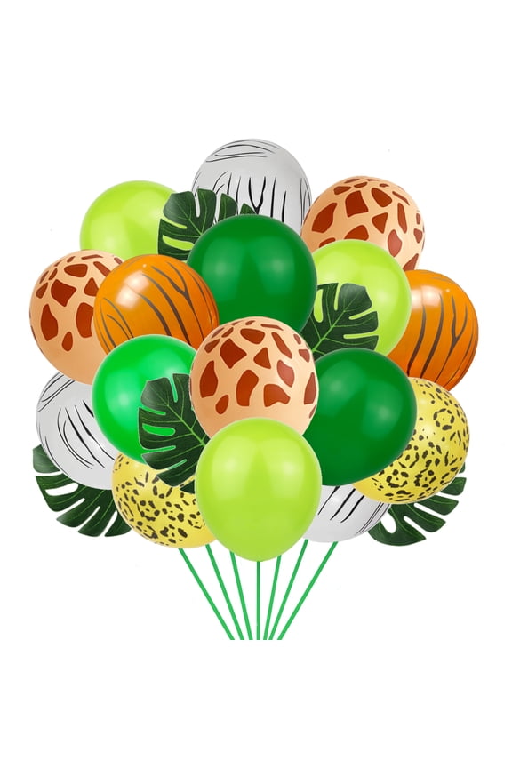 Lightweight Balloons, Latex Green, 12", 67 Count